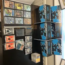 Pokemon TCG Black Bolt / White Flare Bundle Set Box, Binder Cards, Full Arts Etc - Image 1