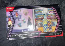 Pokemon TCG Cynthia's Garchomp ex Premium Collection Box FACTORY SEALED - Image 3