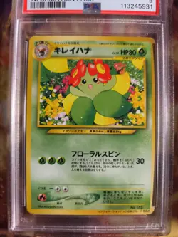 Pokemon Card Japanese Blubella Bellossom Information magazine promo 2001 PSA 9 - Image 3