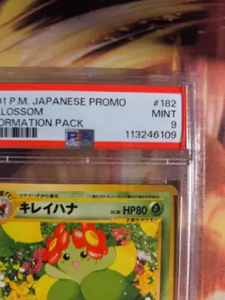 Pokemon Card Japanese Blubella Bellossom Information magazine promo 2001 PSA 9 - Image 4