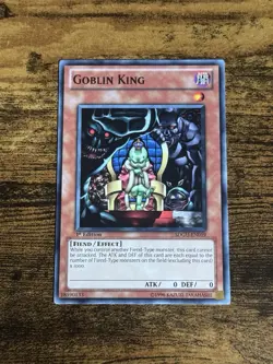 Goblin King - SDGU-EN019 - Common - 1st Edition - YuGiOh - Image 1