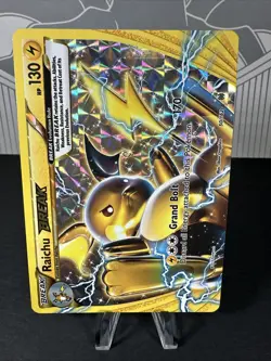 Pokemon TCG Raichu Holo Card Break 50/162 XY Breakthrough NM 2015 - Image 1