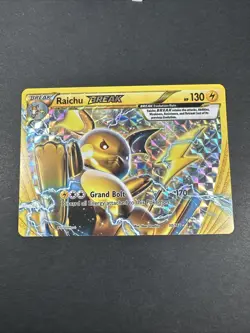 Pokemon TCG Raichu Holo Card Break 50/162 XY Breakthrough NM 2015 - Image 4