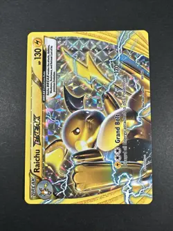 Pokemon TCG Raichu Holo Card Break 50/162 XY Breakthrough NM 2015 - Image 5