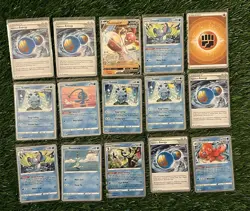 Lot Of 15 Pokemon TCG World Championships 2022 Card Bundle MedichamV Octillery - Image 1