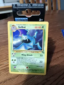 GOLBAT - Fossil Set - 34/62 - Uncommon - Pokemon Card - Unlimited Edition - NM - Image 1
