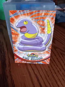 Pokemon #23 Ekans - TOPPS Trading Card 1st Printing (Blue Logo) Non Holo NM - Image 1