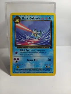 DARK GOLDUCK Team Rocket 37/82 Uncommon Pokemon Card Unlimited NM Vintage WoTC - Image 1