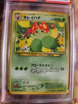 Pokemon Card Japanese Blubella Bellossom Information magazine promo 2001 PSA 8 - Image 3