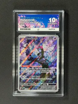 ACE 10 Munkidori 072/064 IR Pokemon Card Sv: Shrouded Fable Holo GEM MINT - Image 1