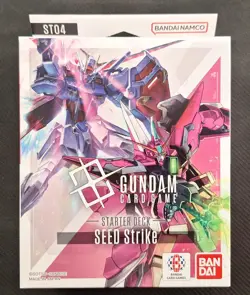 Gundam Card Game - Seed Strike Deck ST04 English SEALED - Image 1