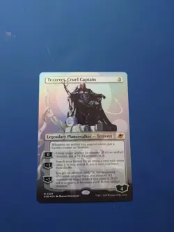 Tezzeret, Cruel Captain (0287)(Borderless FOIL) Edge of Eternities - MTG - Image 1