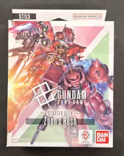 Gundam Card Game - Zeon's Rush Deck ST03 English SEALED - Image 1