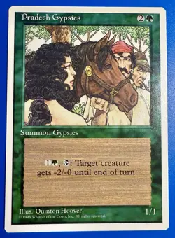 1 BANNED MTG Pradesh G | Fourth Edition | 1995 | Magic The Gathering |NM - Image 1