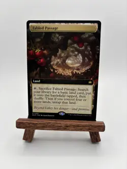 Extended Art Fabled Passage - BLB 0367 MTG Magic The Gathering - Image 1