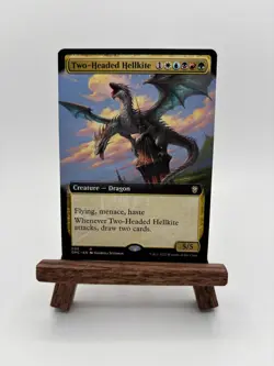 Extended Art Two-Headed Hellkite - DMC 090 MTG Magic The Gathering - Image 1
