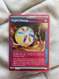 Pokemon Card Legacy Energy 167/167 Ace Spec Twilight Masquerade Near Mint - Image 1