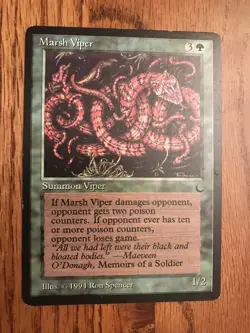 Magic: the Gathering Card Bundle 9 Base Cards 1994 MtG -Illus Quinton Jesper VGC - Image 4