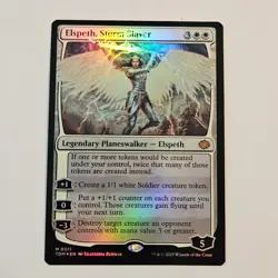 Elspeth Storm Slayer Tarkir Dragonstorm Foil LP MTG Magic the Gathering 401 - Image 1