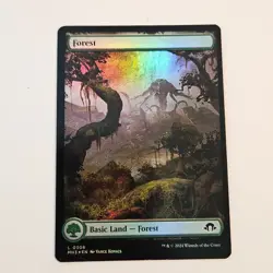 Forest Full Art Modern Horizons 3 Foil LP MTG Magic the Gathering 308 - Image 1