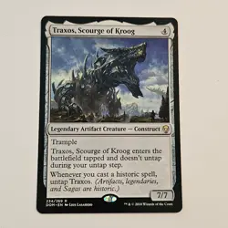 Traxos Scourge of Kroog Dominaria 234 LP MTG Magic the Gathering - Image 1