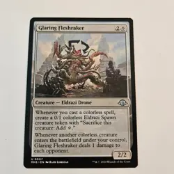 Glaring Fleshraker Modern Horizons 3 7 LP MTG Magic the Gathering - Image 1