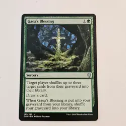 Gaeas Blessing Dominaria 161 LP MTG Magic The Gathering - Image 1
