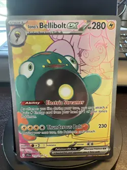 Pokemon Trading Card Game Iono's Bellibolt ex 172/193 Scarlet & Violet - Image 1