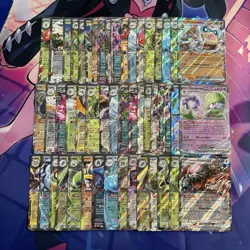 Pokemon TCG | Scarlet & Violet Ex Half Art Mixed Sets X50 Card Bundle Joblot - Image 1