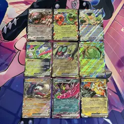 Pokemon TCG | Scarlet & Violet Ex Half Art Mixed Sets X50 Card Bundle Joblot - Image 2