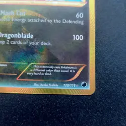 Pokemon TCG Karte - Garchomp Secret Rare 120/116 2013 Pokemon B&W Plasma Freeze - Image 4