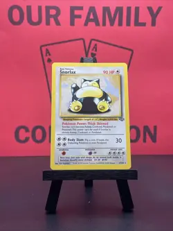 Snorlax 27/64 Jungle Rare Regular 1999 WOTC Pokemon TCG LP - Image 1
