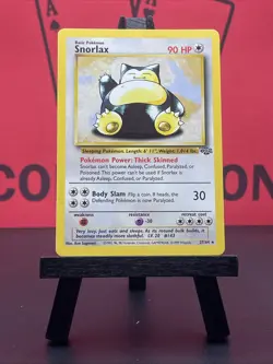 Snorlax 27/64 Jungle Rare Regular 1999 WOTC Pokemon TCG LP - Image 2