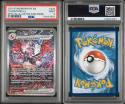 2024 POKEMON PAF EN-PALDEAN FATES SPECIAL ILLUSTRATION RARE CHARIZARD EX PSA 9 - Image 3