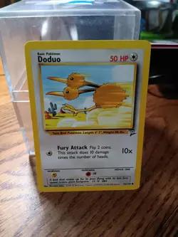 Doduo Base Set 2 72/130 Regular Unlimited Common Pokemon NM Vinrage WoTC - Image 1