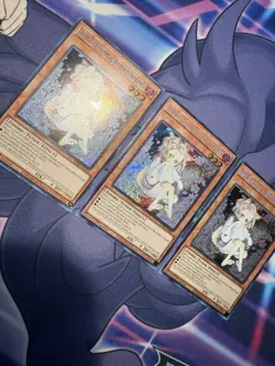 3x Ash Blossom & Joyous Spring Secret Rare RA04-EN025 Yugioh Playset - Image 2