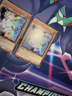 3x Ash Blossom & Joyous Spring Secret Rare RA04-EN025 Yugioh Playset - Image 4
