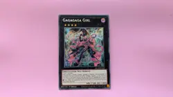 Yugioh Gagagaga Girl DUAD-EN043 1st edition Secret rare - Image 1