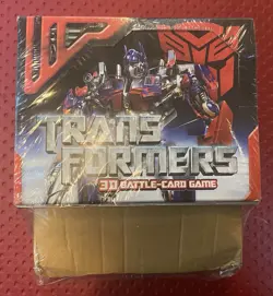 TRANSFORMERS 3D BATTLE CARD GAME Display Box ... 30 Booster - WOC21701 - Image 1