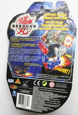 Bakugan Battle Brawlers HYDRANOID Collector Action Figure 2" With Card 2009 - Image 2