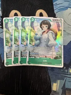 Lim SR OP09-037 Play Set English ONE PIECE Card Emperors in the New World - NM - Image 1