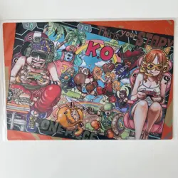 One Piece Card Game Official Playmat Jump Festa 2025 Limited Japan Nami Usopp - Image 1