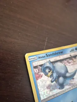 Pokemon Alolan Sandshrew TCG Promo Card 4/12 Holo McDonald's - Image 3