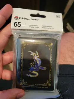 65 Miraidon Slate Pokemon Center Trading Card Sleeves Factory Sealed NEW - Image 1