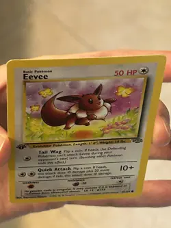 Pokemon TCG 1st Edition Cards Jungle Eevee NM/LP Lt. Surges Eevee lot NM/Mint - Image 4