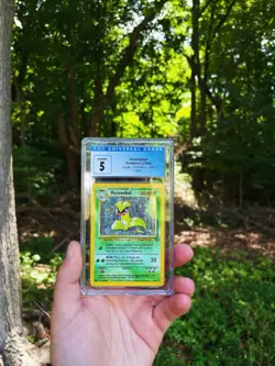 Pokemon Victreebel Holo Rare Jungle Card 14/64 WOTC Graded CGC 5 Vintage - Image 3