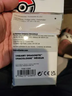 Dreamy Dragonite Pikachu Sleeves (65 Card Sleeves) Pokemon Center Official - NEW - Image 2