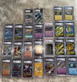 Graded Pokemon Card Lot Of 25 - Image 1