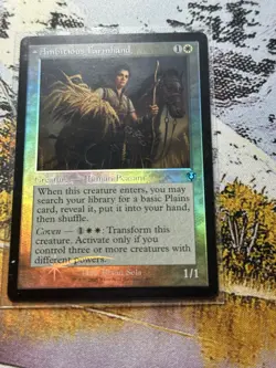 MTG Foil - Ambitious Farmhand (Retro Frame) - 448 / NM / English - Image 1