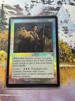 MTG Foil - Ambitious Farmhand (Retro Frame) - 448 / NM / English - Image 3